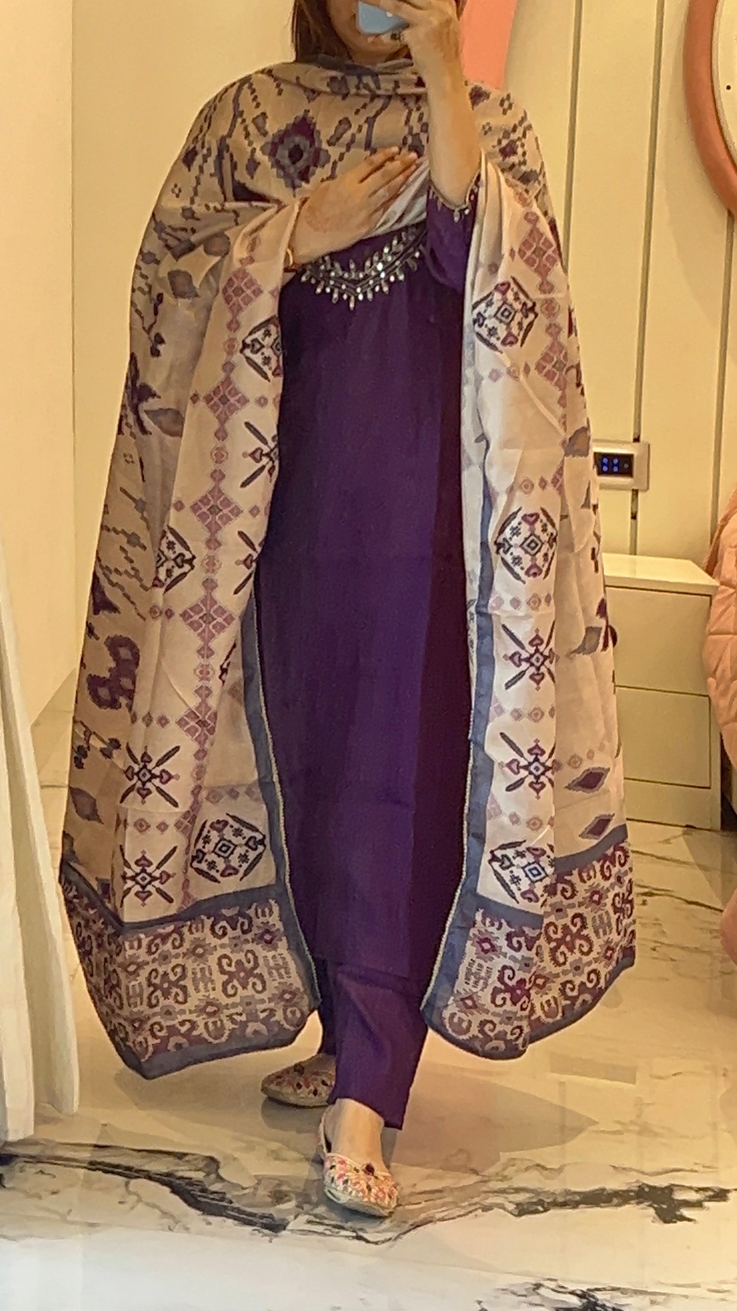 Pure Premium Chanderi silk Kurta Set with Dupatta (38 to 52)