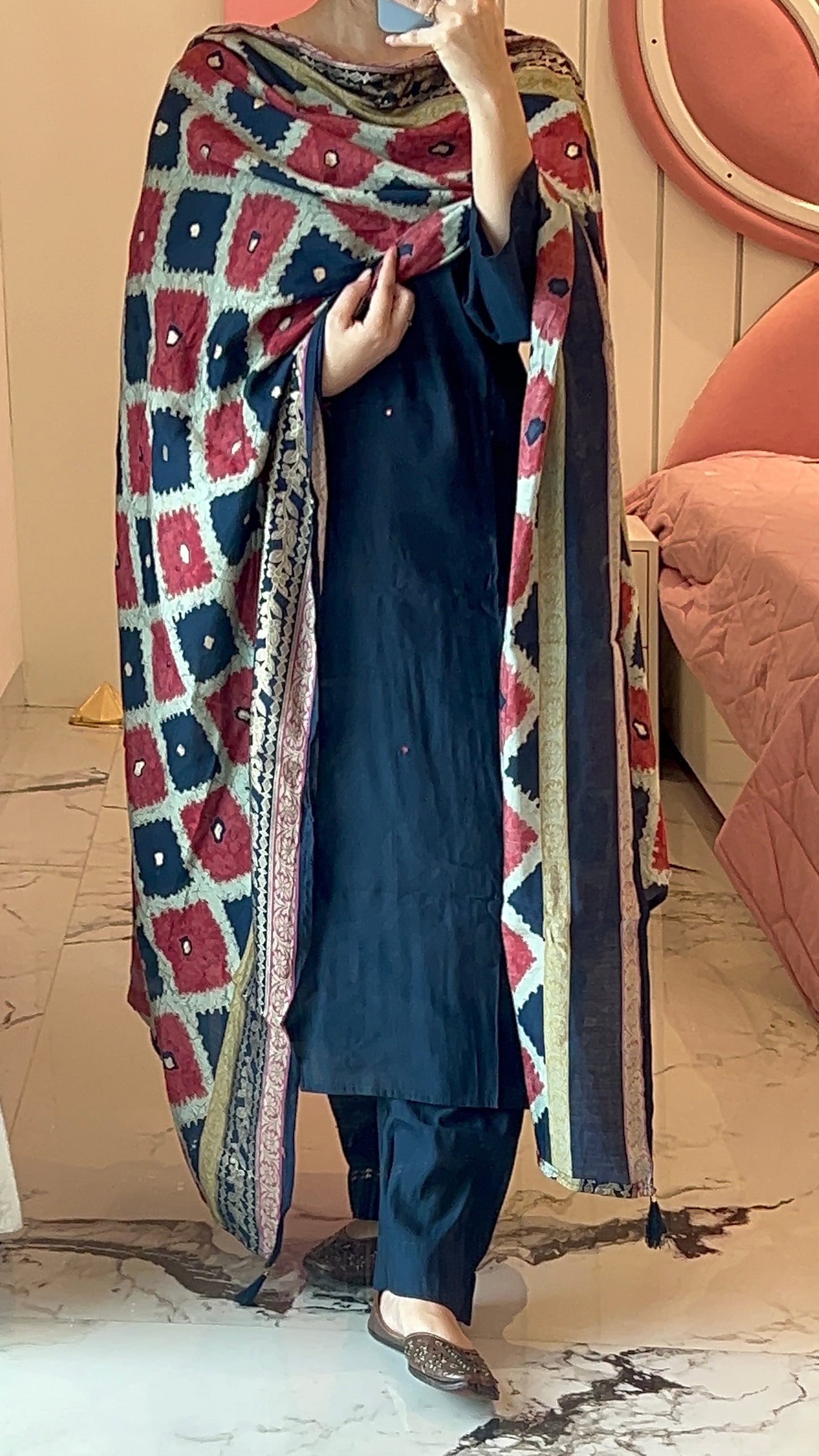 Pure Premium Modal Silk kurta set with Dupatta