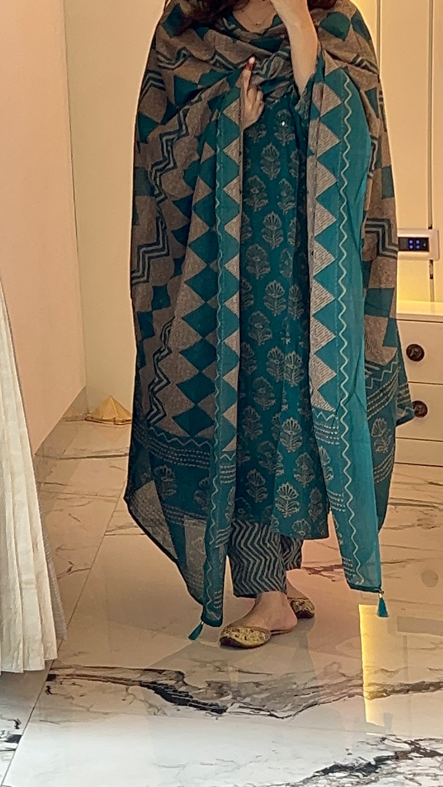 Pure Premium Taurus Cotton Kurta Set with Dupatta (38 to 52)