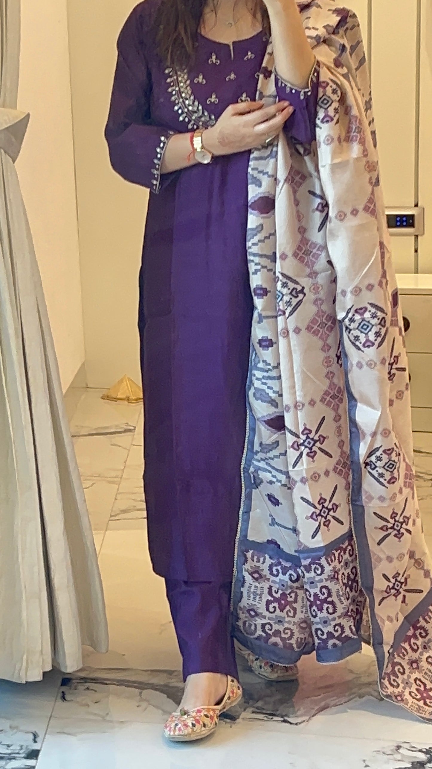 Pure Premium Chanderi silk Kurta Set with Dupatta (38 to 52)