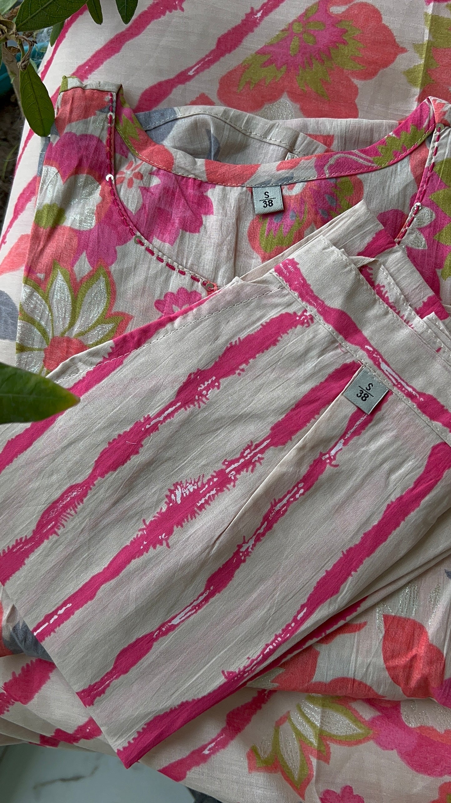 Pure Premium Pink A- Line kurta set with Dupatta(36 to 50)