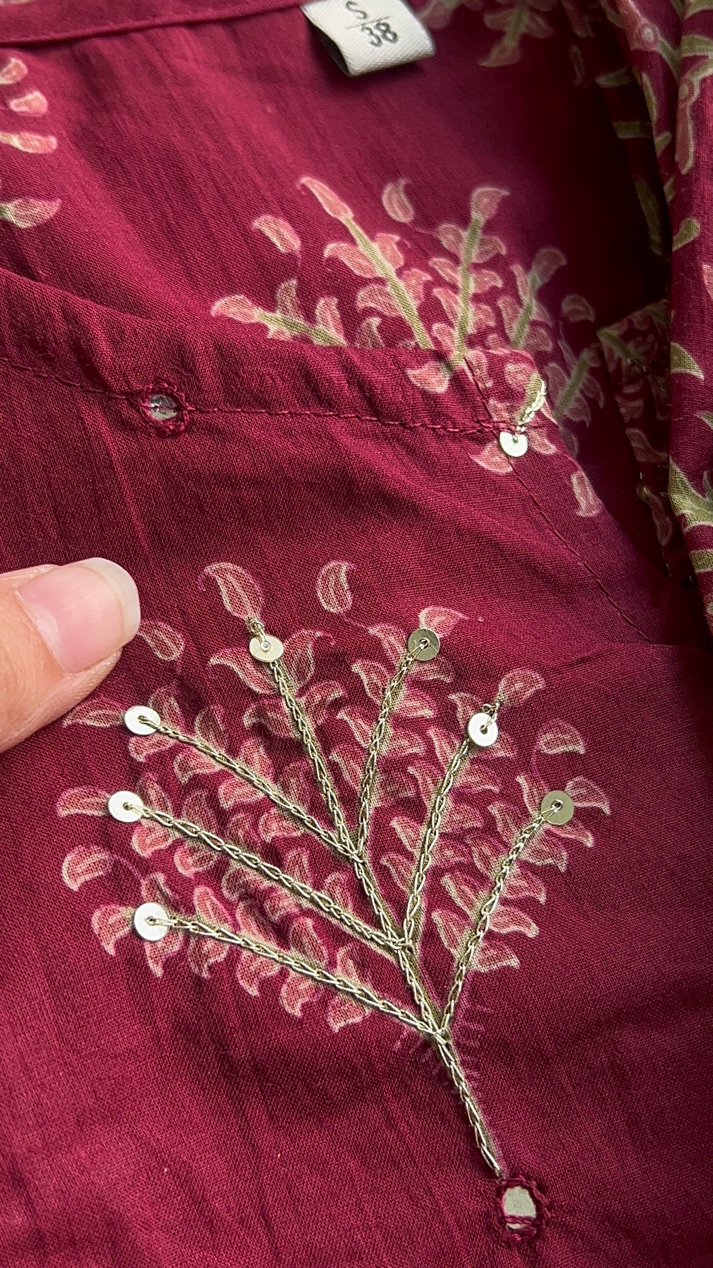 Pure Premium Maroon Straight Cotton Kurta Set with Dupatta (38 to 52)