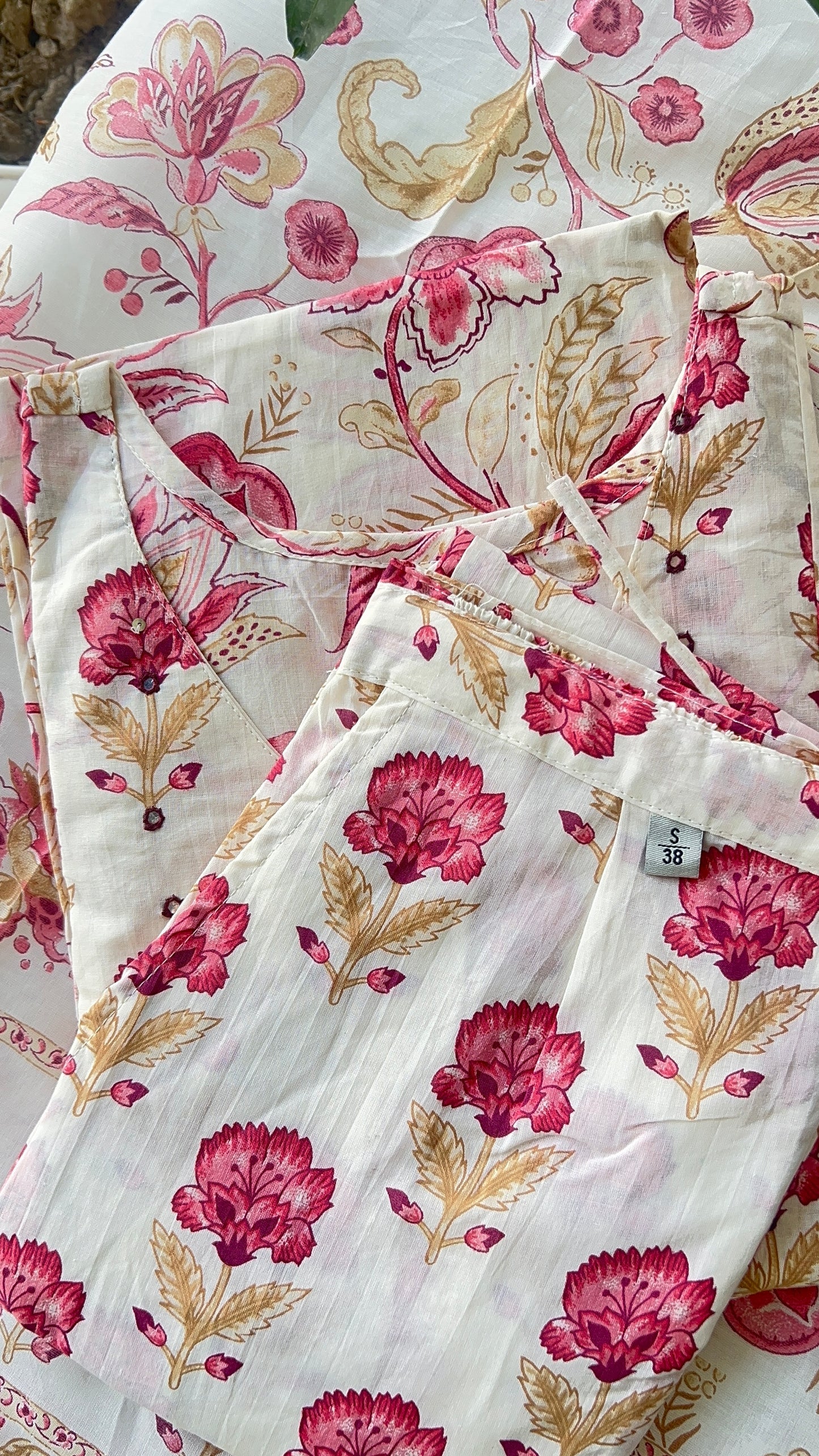 Women Off White Aline Cotton Kurta set with Dupatta | 38 to 52| daily wear