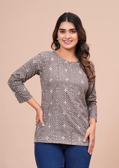 Grey Hand Block top