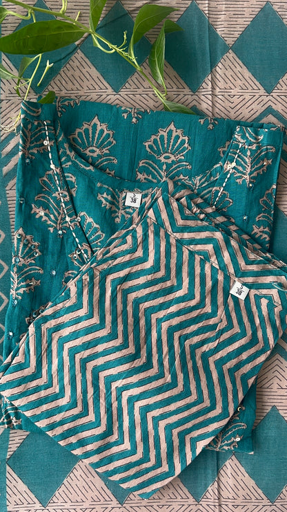Pure Premium Taurus Cotton Kurta Set with Dupatta (38 to 52)