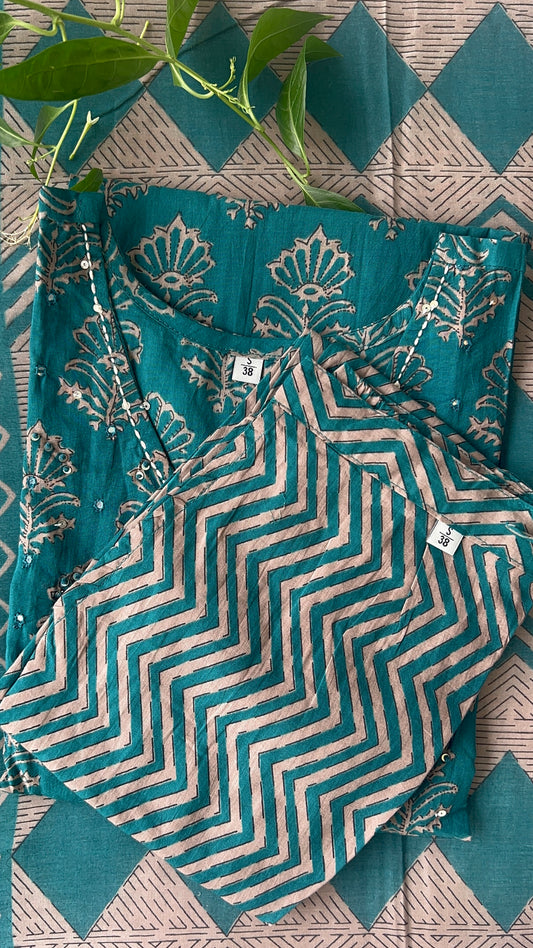 Pure Premium Taurus Cotton Kurta Set with Dupatta (38 to 52)