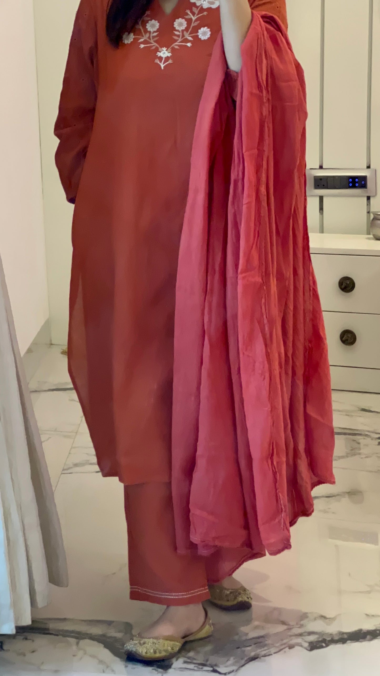 Pure Premium Cotton Kurta Set with Dupatta (38 to 46)