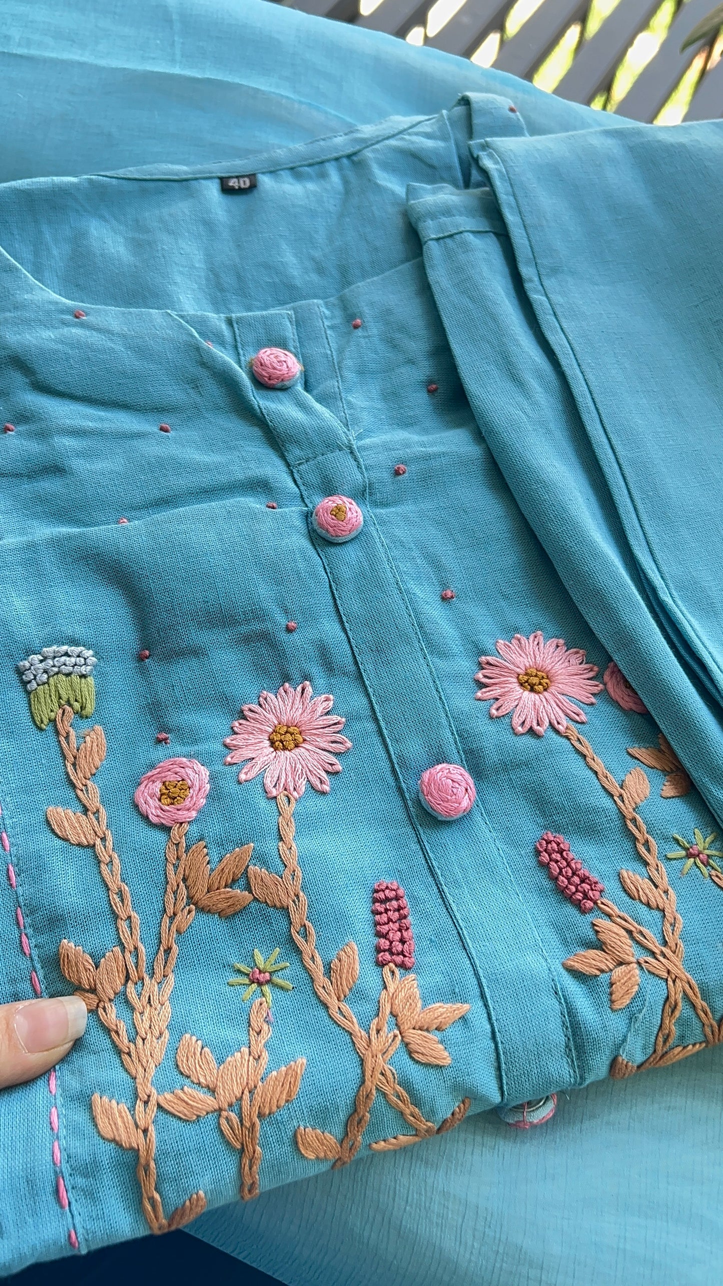Pure Premium Aline kurta aset with dupatta (38 to 44)