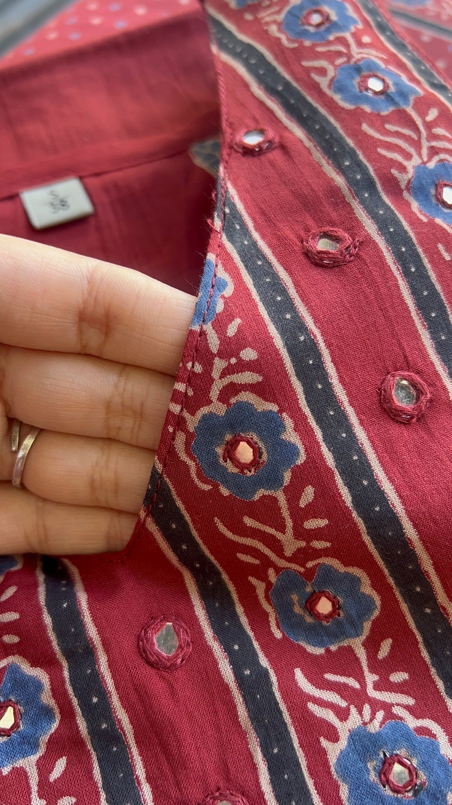 Women Maroon Cotton Kurta Set with Dupatta (38 to 52) | VGANG