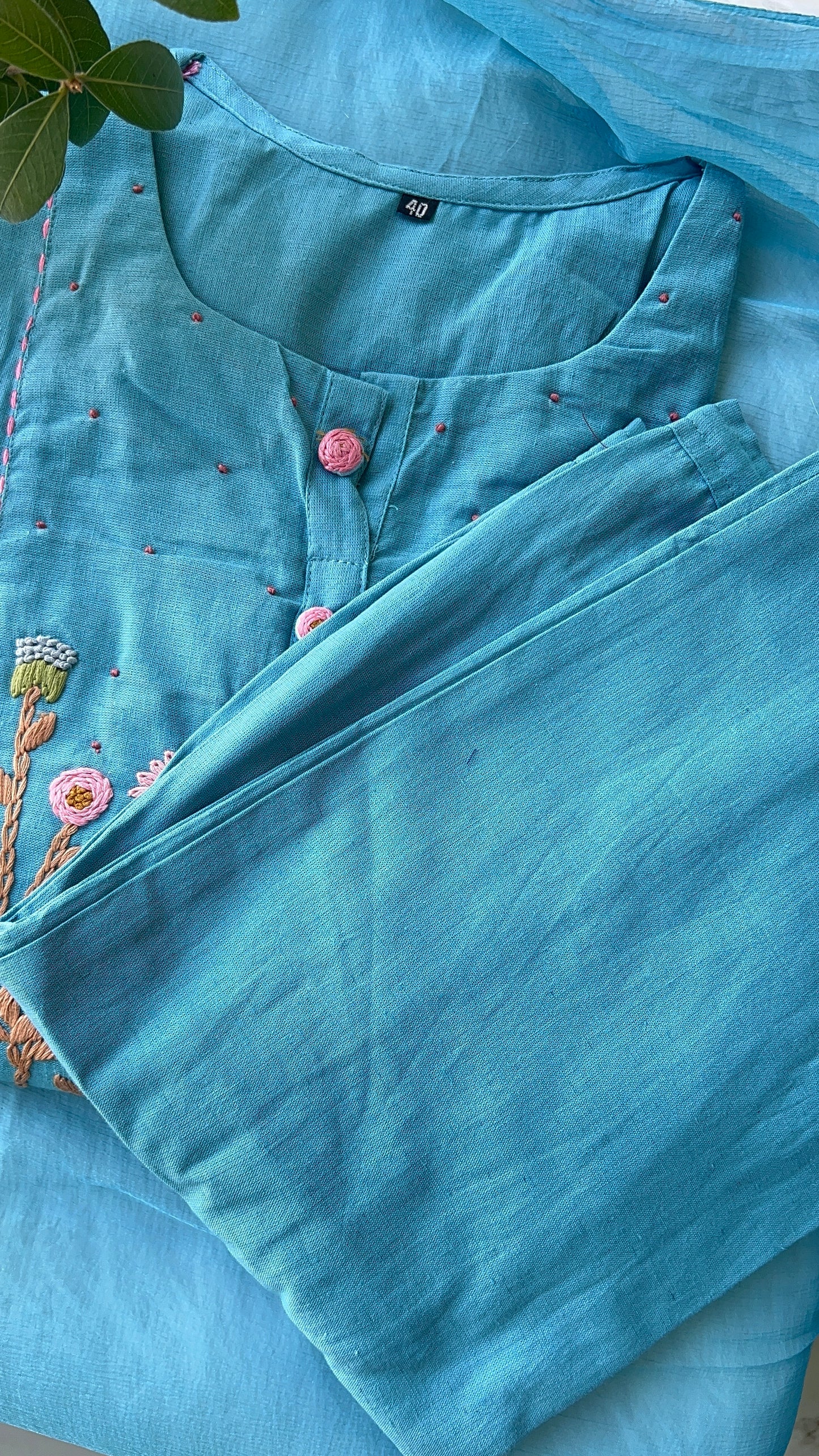 Pure Premium Aline kurta aset with dupatta (38 to 44)