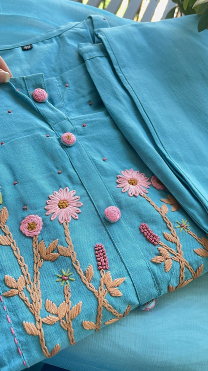 Pure Premium Aline kurta aset with dupatta (38 to 44)