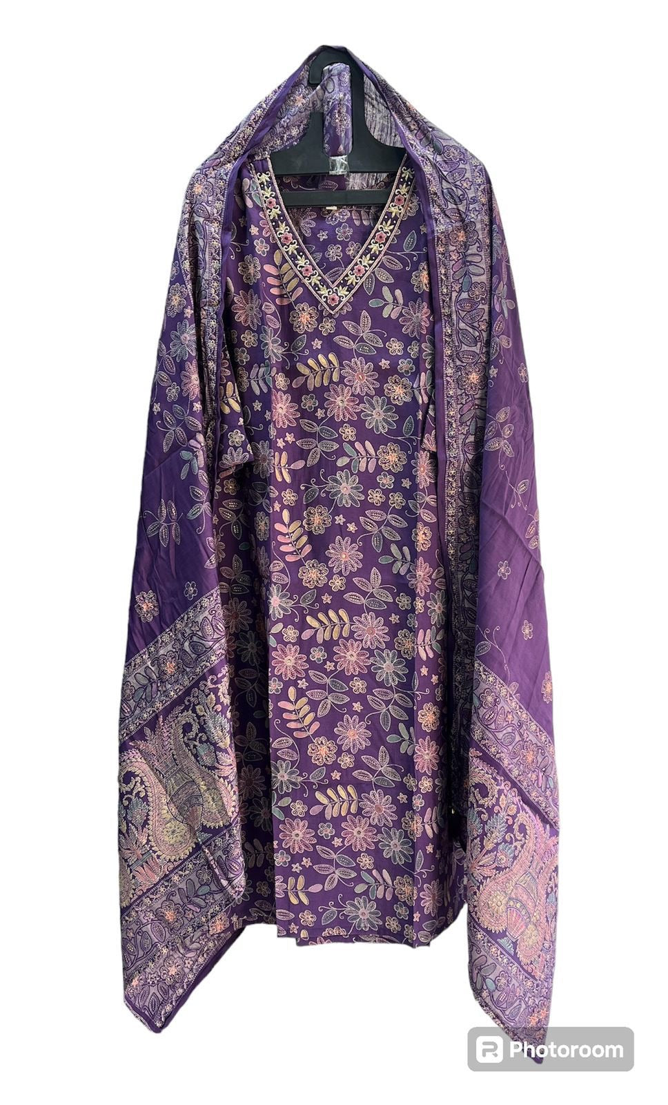 Pure Premium Slub Silk kurta Set with Dupatta