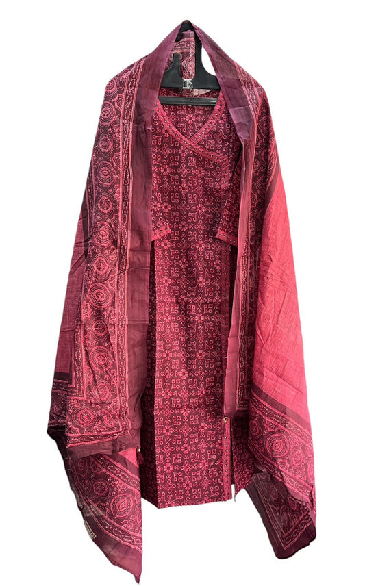 Pure Premium Cotton Kurta set with Dupatta (38 to 52)