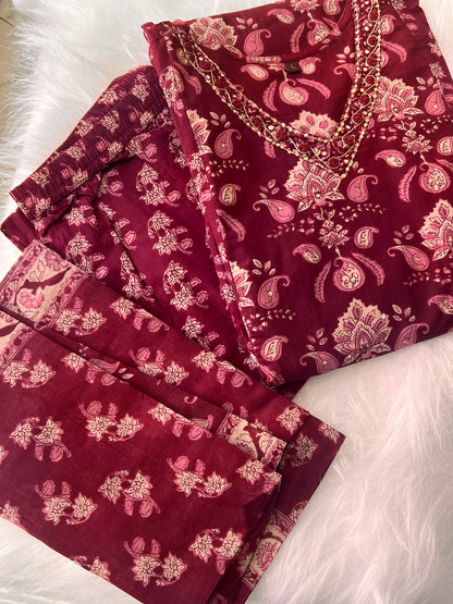 Kurta set with dupatta