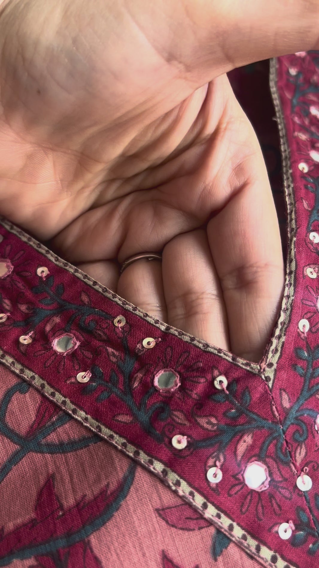 women's Onion Pink Cotton Kurta Set with Dupatta (38 to 46) | VGANG